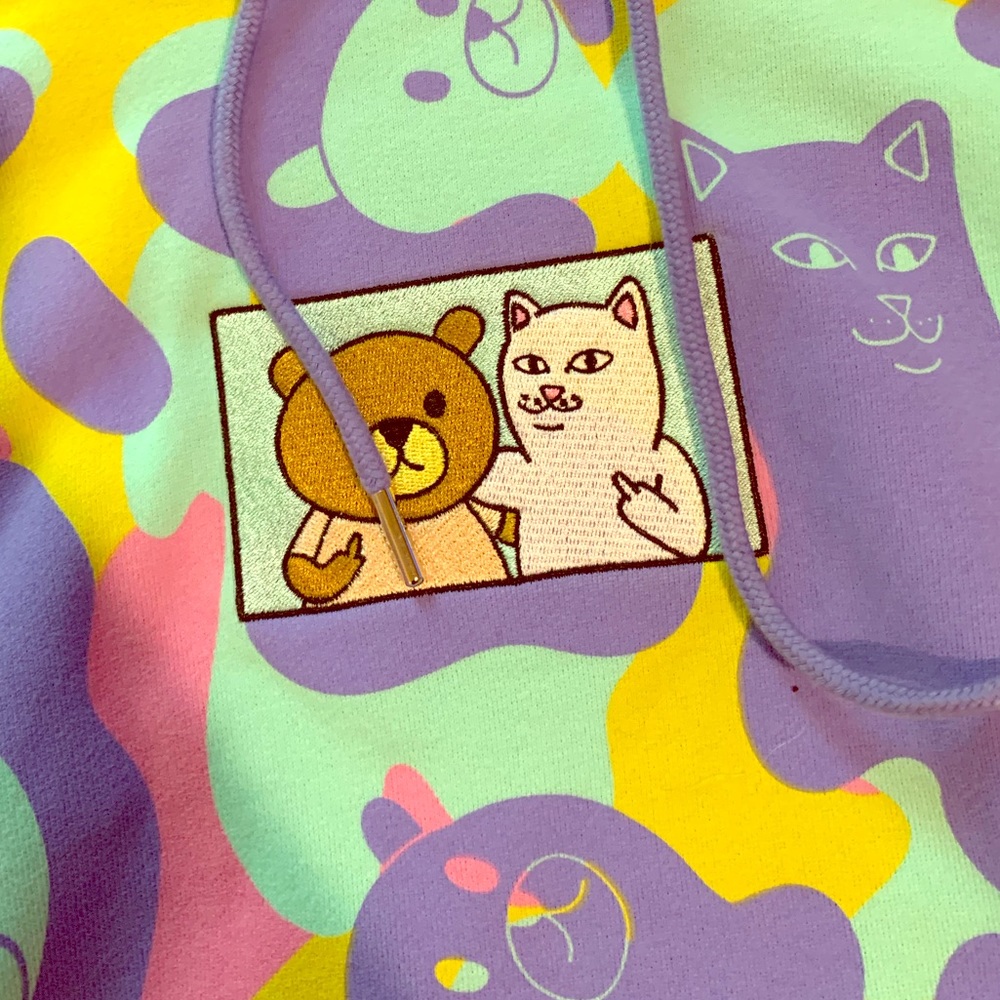 Teddy Fresh X Ripndip collaboration sweater